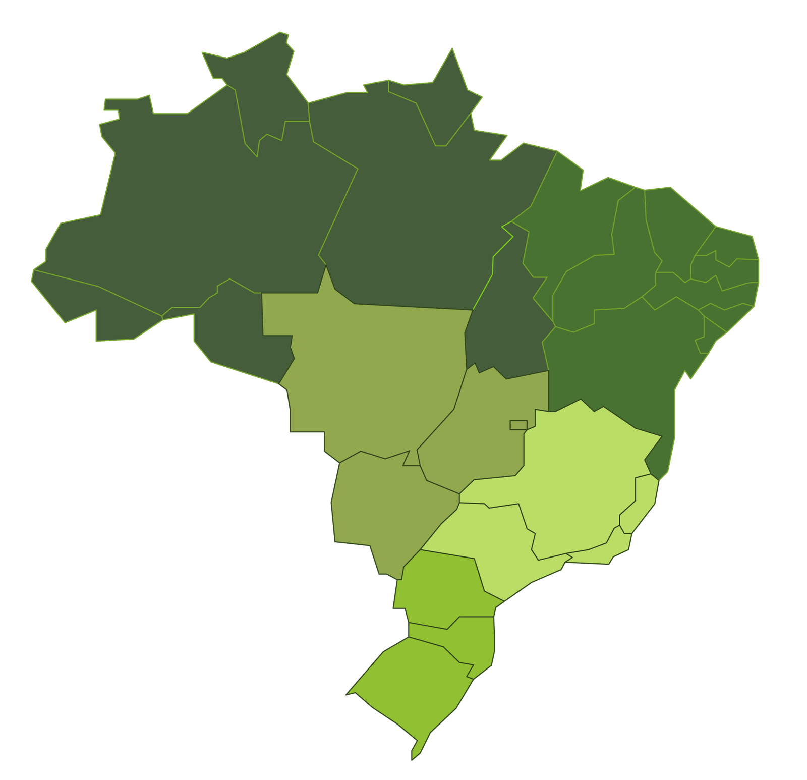 Mapa do Brasil